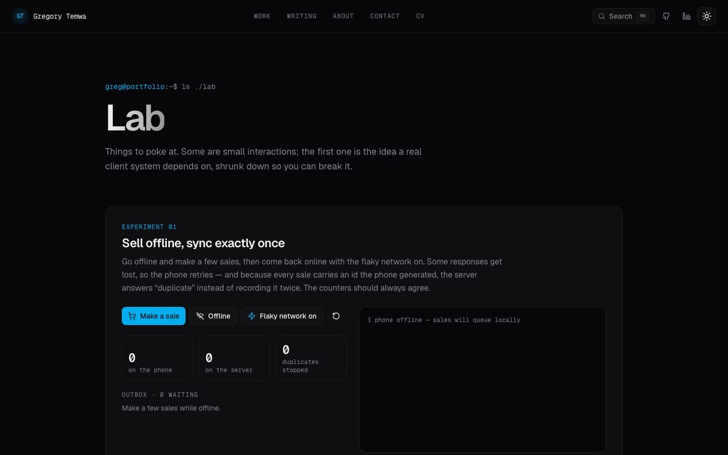 temwa.dev (this portfolio) screenshot